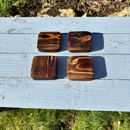 handmade rustic coasters My Store
