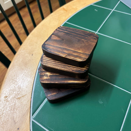 handmade rustic coasters My Store