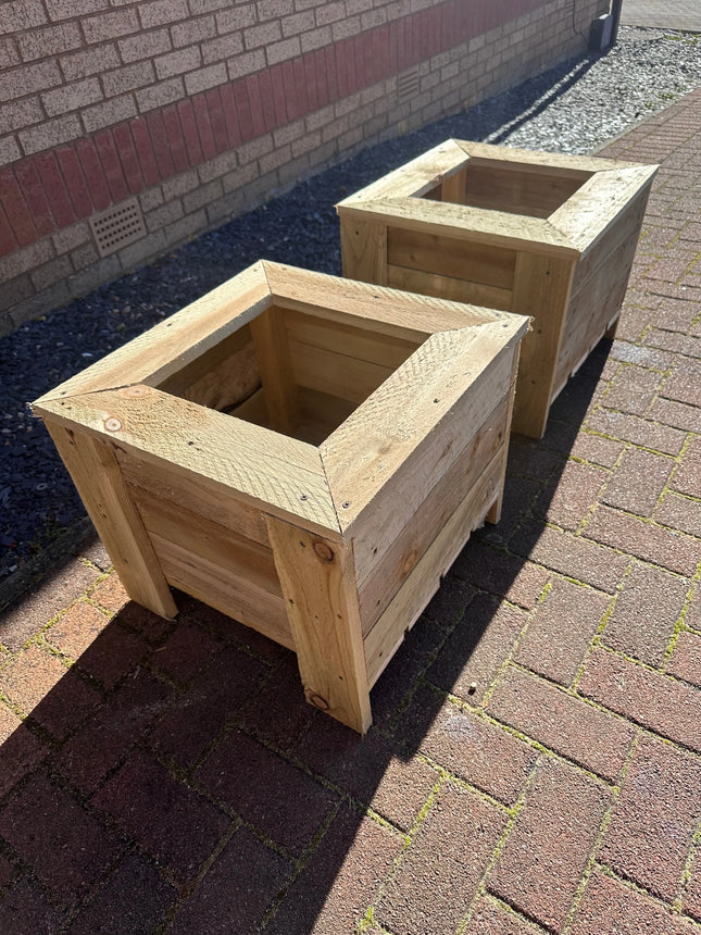 Handmade 2x2'' Wooden Planters My Store