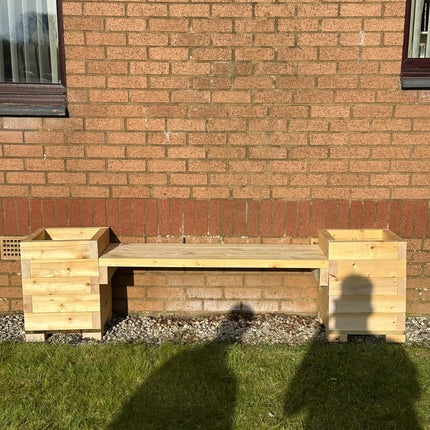 2-Seater Planter Bench – The Perfect Blend of Comfort & Greenery 🌿🪑 My Store