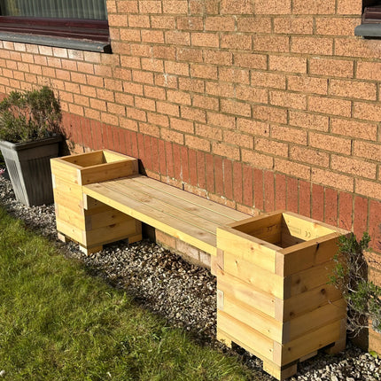 2-Seater Planter Bench – The Perfect Blend of Comfort & Greenery 🌿🪑 My Store